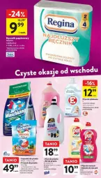 Gazetka promocyjna Intermarche - Gazetka - ważna od 17.01 do 17.01.2024 - strona 28 - produkty: Płyn do prania, Pur, Gin, Papier, Proszek do prania, Płyn do płukania, Ręcznik, Rolki, Kapsułki do prania