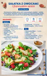 Gazetka promocyjna Lidl - TYDZIEŃ W STYLU FRANCUSKIM - Gazetka - ważna od 25.06 do 25.06.2021 - strona 8 - produkty: Sałatka, Sos, Ser, Por, Mus, Koc, Truskawki, Sałat, Maliny, Miód, Bazyl, Bazylia, Musztarda
