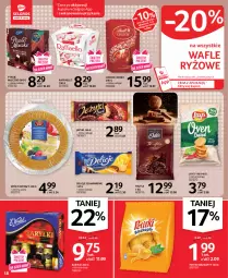 Gazetka promocyjna Selgros - Oferta spożywcza - Gazetka - ważna od 26.05 do 26.05.2021 - strona 18 - produkty: Ryż, Lindor, Jeżyki, Raffaello, Wafle, Mleczko, Ptasie mleczko, Delicje, Lay’s, Biszkopty, Baryłki, LG, Fa