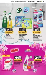 Gazetka promocyjna Netto - Netto Gazetka Food 43/24B - Gazetka - ważna od 30.10 do 30.10.2024 - strona 17 - produkty: Domestos, Gra, Cif, Coccolino, Proszek do prania, Mleczko, Płyn do płukania