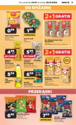 Gazetka promocyjna Netto - Netto Gazetka Food 43/24B - Gazetka - ważna od 30.10 do 30.10.2024 - strona 9 - produkty: Makaron, Cheetos, Ryż, Gra, Rust, Zupa, Pasztet, Chrupki, Fasola, Olej rzepakowy, Monster Munch, Olej, Heinz, Fa