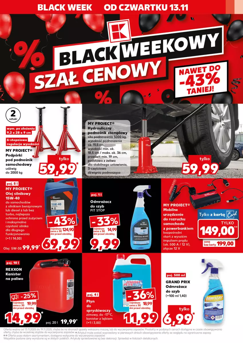 Gazetka promocyjna Kaufland - Kaufland - ważna 13.11 do 19.11.2025 - strona 9 - produkty: Dźwig, Gra, Odmrażacz do szyb, Sok