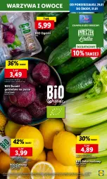 Gazetka promocyjna Lidl - GAZETKA - Gazetka - ważna od 31.01 do 31.01.2024 - strona 19 - produkty: Warzywa, Ser, Warzywa i owoce, Cytryny, Buraki, Owoce, Seler naciowy, Chleb
