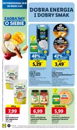 Gazetka promocyjna Lidl - GAZETKA - Gazetka - ważna od 31.01 do 31.01.2024 - strona 34 - produkty: Hummus, Sok, Mus, Wazon, Pesto, Pilos, Mąka, Napój, Olej, Kokos