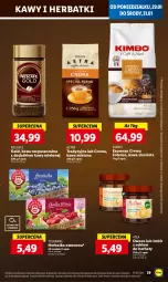 Gazetka promocyjna Lidl - GAZETKA - Gazetka - ważna od 31.01 do 31.01.2024 - strona 51 - produkty: Torebka, Nescafé, Kawa rozpuszczalna, Sok, Kawa ziarnista, Kawa mielona, Kawa, Teekanne, Owoce, Imbir