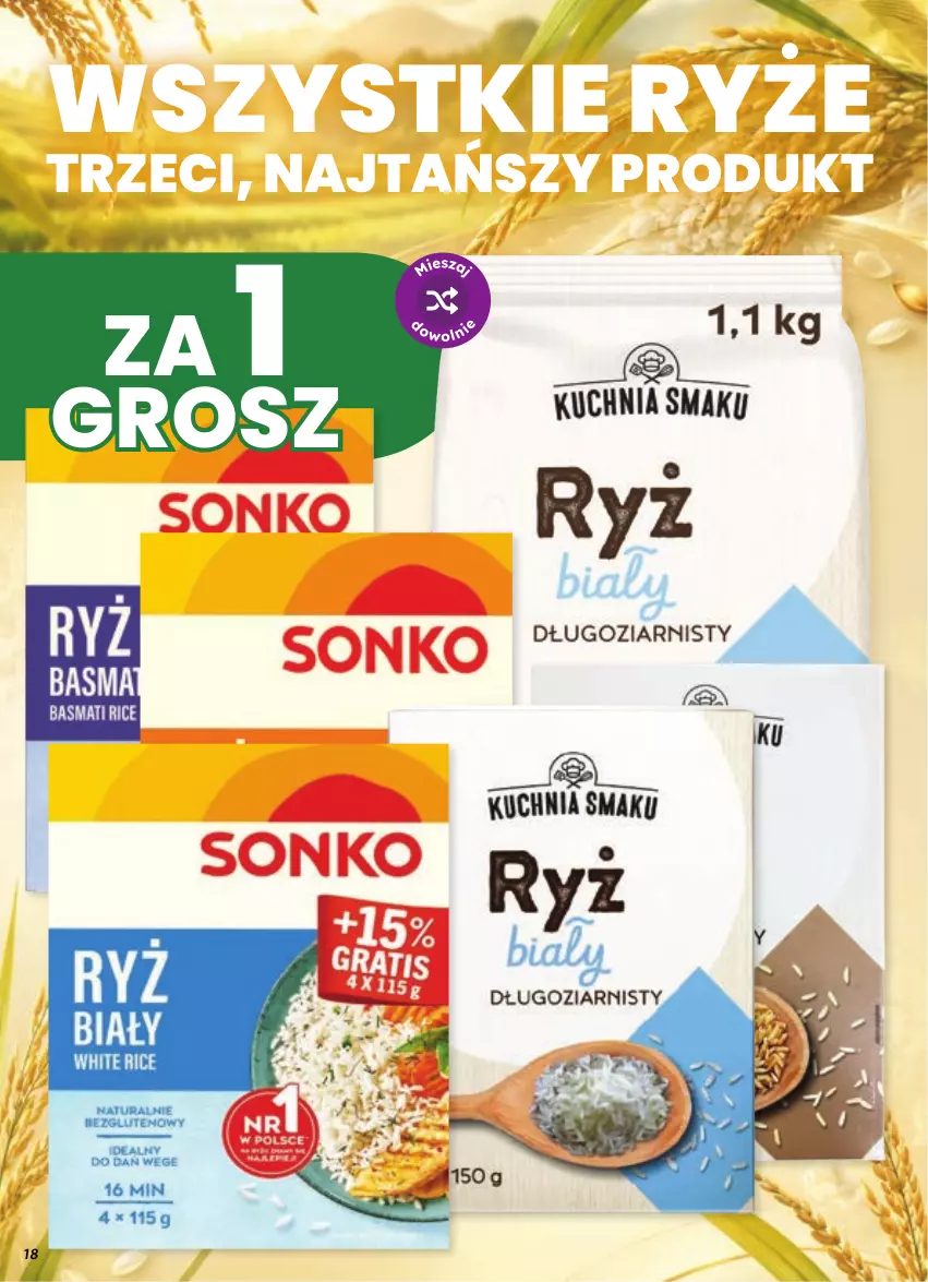 Gazetka promocyjna Dino - Gazetka 35 / 2026 - ważna 26.08 do 01.09.2026 - strona 18 - produkty: Ryż