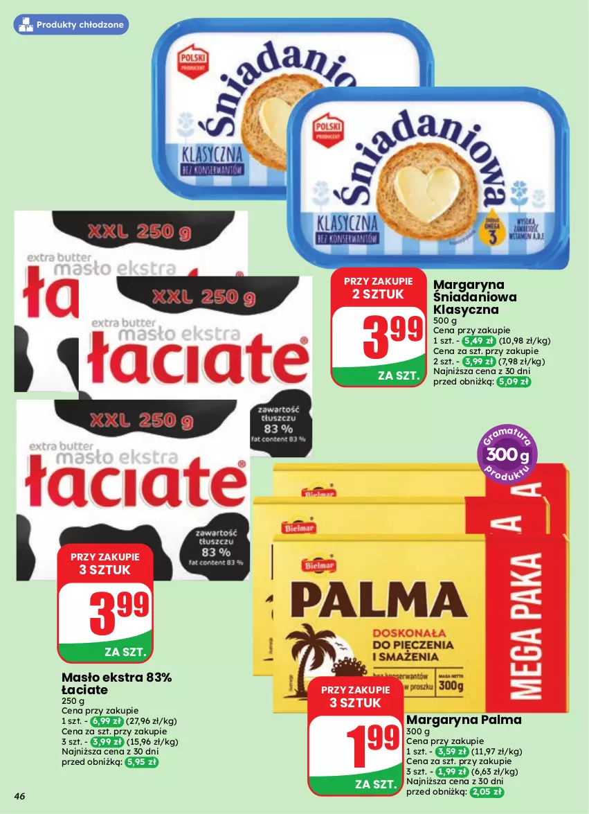 Gazetka promocyjna Dino - Gazetka 35 / 2026 - ważna 26.08 do 01.09.2026 - strona 46 - produkty: Danio, Margaryna, Masło, Palma