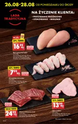 Gazetka promocyjna Biedronka - Od poniedzialku - Gazetka - ważna od 31.08 do 31.08.2024 - strona 28 - produkty: Kurczak, Mięso wołowe, Filet z piersi kurczaka, Stek, Rosół, Mięso, Fa