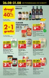 Gazetka promocyjna Biedronka - Od poniedzialku - Gazetka - ważna od 31.08 do 31.08.2024 - strona 43 - produkty: Piec, Ryż, Por, Cukier, Królewski, Proszek do pieczenia, Olej kokosowy, Diamant, Sante, Skrobia ziemniaczana, Galaretka, Cukier trzcinowy, Gala, Olej, Ryż biały, Kokos