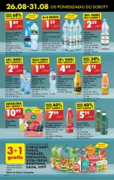 Gazetka promocyjna Biedronka - Od poniedzialku - Gazetka - ważna od 31.08 do 31.08.2024 - strona 52 - produkty: Dawtona, Sok, Mus, Gra, Tera, Dada, LANA, Muszynianka, Tymbark, Cappy, Kubuś, Woda, Napój, Cisowianka, Grejpfrut