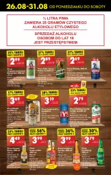 Gazetka promocyjna Biedronka - Od poniedzialku - Gazetka - ważna od 31.08 do 31.08.2024 - strona 55 - produkty: Piwa, Piwo, Ser, Gra, Kasztelan, Tyskie, Tera, Desperados, LANA, Leon, Carlsberg, Harnaś, Fa