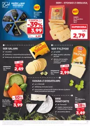 Gazetka promocyjna Kaufland - Gazetka tygodnia - Gazetka - ważna od 19.03 do 19.03.2025 - strona 21 - produkty: Ser, Ser tylżycki, Salami, Kasztelan, Brie, Ser Kasztelan, Mlekovita, Pesto, Bazyl, Ser salami, Aksam, Gouda, Mleko