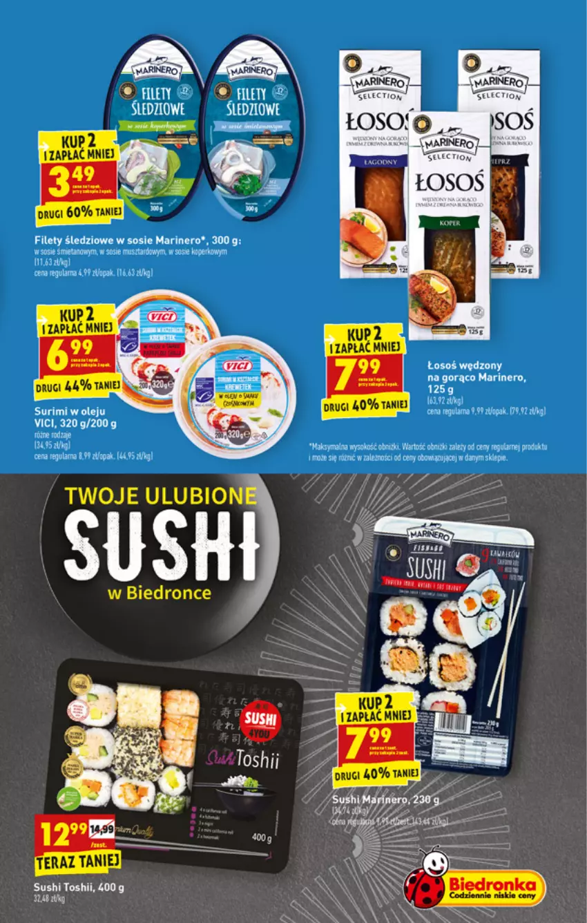 Gazetka promocyjna Biedronka - W tym tygodniu - ważna 06.09 do 11.09.2021 - strona 25 - produkty: Olej, Sos, Surimi, Sushi