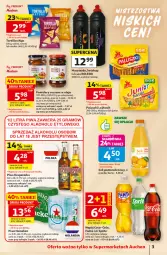Gazetka promocyjna Auchan - 30 Lat Supermarket - Gazetka - ważna od 10.06 do 10.06.2026 - strona 3 - produkty: Piwa, Piwo, Sok pomarańczowy, Ketchup, Sos, Sok, Ser, Lajkonik, Mus, Gin, Gra, Heineken, Tortilla, Desperados, Tortilla Chips, Fanta, Sprite, Napój, Olej, Pomidory, Musztarda, Fa