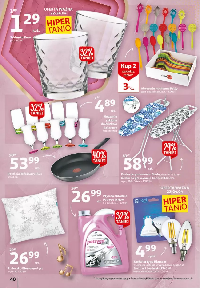 Gazetka promocyjna Auchan - 25 urodziny #1 Hipermarkety - ważna 22.04 do 28.04.2021 - strona 40