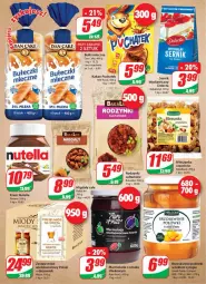 Gazetka promocyjna Dino - Gazetka - Gazetka - ważna od 18.01 do 18.01.2022 - strona 5 - produkty: Nutella, Ser, Gin, Migdały, Miód, Mola, Syrop, Rodzynki, Brzoskwinie, Dan Cake, Ferrero, Marmolada, Dozownik, Delecta, Kakao, Bakalland