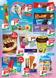 Gazetka promocyjna Dino - Gazetka - Gazetka - ważna od 01.06 do 01.06.2021 - strona 5 - produkty: Kaktus, Wafle, Lion, Lody, Kubek, Lizaki, Oreo, Melon, Psi Patrol, Milka