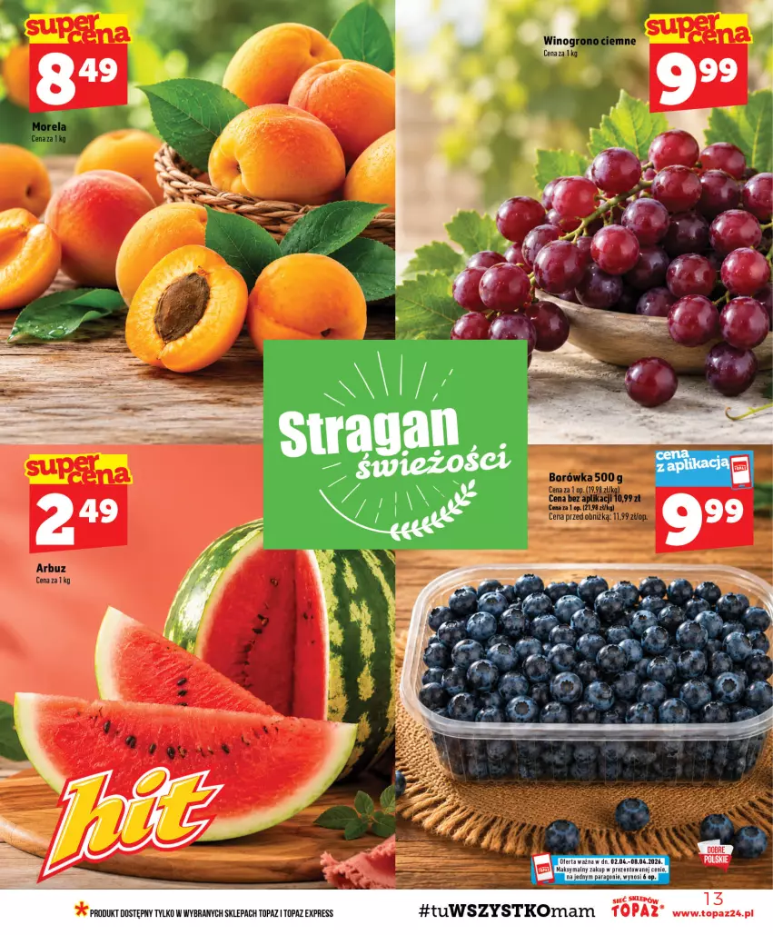 Gazetka promocyjna Topaz - Gazetka - ważna 06.08 do 12.08.2026 - strona 13 - produkty: Top