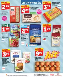 Gazetka promocyjna Topaz - Gazetka - Gazetka - ważna od 12.08 do 12.08.2026 - strona 29 - produkty: Lubella, Top, Bell, Jaja, Mieszanka studencka, Kuchnia, Płatki owsiane, Babuni, Herbatniki, Mąka, Galaretka, Rodzynki, Bella, Delecta, Gala, Helio, Jaja z wolnego wybiegu, Budyń, Biszkopty, Fa