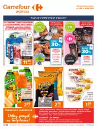 Gazetka promocyjna Carrefour - Gazetka Express - Gazetka - ważna od 10.05 do 10.05.2021 - strona 2 - produkty: Piwa, Piwo, Kurczak, Cheetos, Sok, Ser, Gra, Chrupki, Serek, Tymbark, Danio, Grill, Nektar