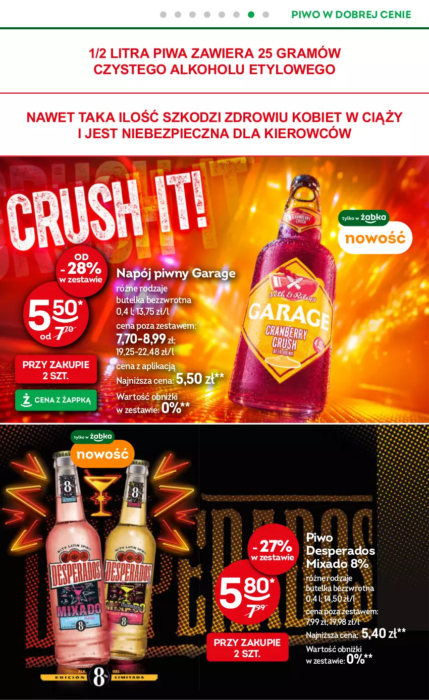 Gazetka promocyjna Żabka - gazetka-promocyjna-41-42-2026 - ważna 07.10 do 20.10.2026 - strona 46 - produkty: Desperados, Gra, Mixa, Napój, Piec, Piwa, Piwo