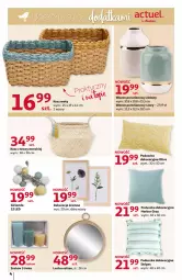 Gazetka promocyjna Auchan - Przytulnie i stylowo Hipermarkety - Gazetka - ważna od 24.03 do 24.03.2021 - strona 4 - produkty: Por, Gra, Poduszka dekoracyjna, Kosz, Wazon, Girlanda, Poduszka, Lustro