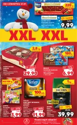 Gazetka promocyjna Kaufland - OFERTA TYGODNIA - Gazetka - ważna od 27.01 do 27.01.2021 - strona 6 - produkty: Piec, Earl Grey, Kawa ziarnista, Kawa, Herbata czarna, Wafle, Czekolada mleczna, Tetley, Czekolada, Jacobs, Herbata, Kakao, Nestlé, Nimm2