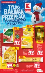 Gazetka promocyjna Kaufland - OFERTA TYGODNIA - Gazetka - ważna od 27.01 do 27.01.2021 - strona 8 - produkty: Piec, Ciasto francuskie, Ser, Ogórki konserwowe, Kopytka, Szynka, Gouda, Emmental