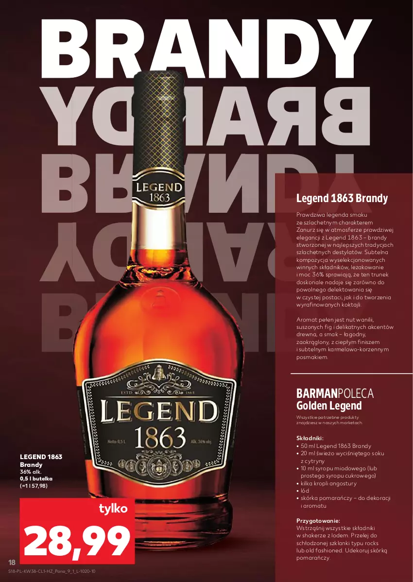 Gazetka promocyjna Kaufland - Barek Kauflandu - ważna 18.09 do 01.10.2025 - strona 18 - produkty: Brandy, Cytryny, Fa, Lanki, Sok, Syrop