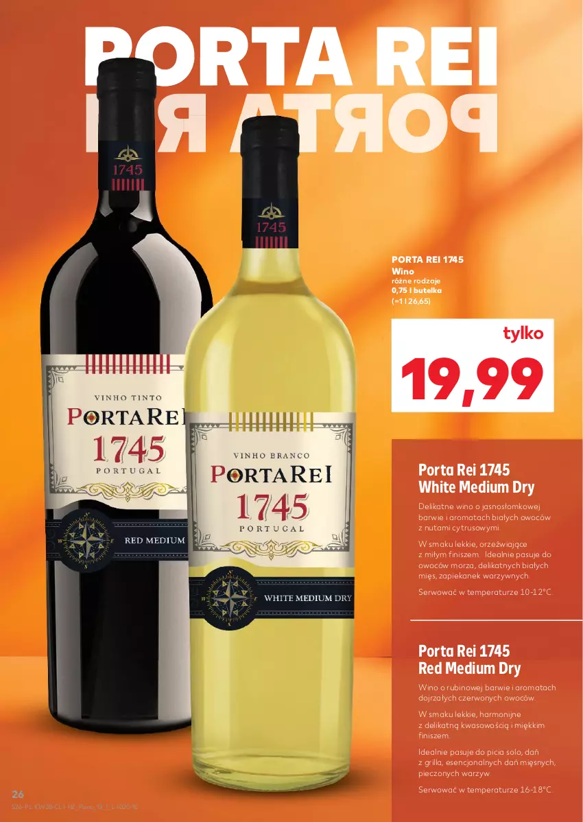Gazetka promocyjna Kaufland - Barek Kauflandu - ważna 18.09 do 01.10.2025 - strona 26 - produkty: Grill, Piec, Por, Rubin, Ser, Wino