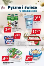 Gazetka promocyjna Lewiatan - Gazetka - ważna od 11.12 do 11.12.2023 - strona 11 - produkty: Jogurt naturalny, Ser, Koc, Gra, Borówka, Twaróg, Piątnica, Jogurt, Kiwi, Activia, Optima, Bakoma, Danio, Deser, Jogurt pitny