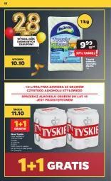 Gazetka promocyjna Netto - Artykuły spożywcze - Gazetka - ważna od 14.10 do 14.10.2023 - strona 12 - produkty: Piwa, Piwo, Gra, Twaróg, Tyskie, Twaróg półtłusty