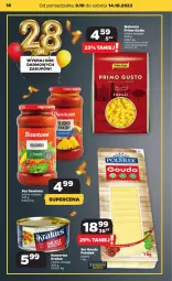 Gazetka promocyjna Netto - Artykuły spożywcze - Gazetka - ważna od 14.10 do 14.10.2023 - strona 18 - produkty: Makaron, Dawtona, Krakus, Sos, Ser, POLMLEK, Gouda