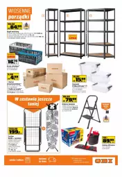 Gazetka promocyjna Obi - Gazetka OBI - Gazetka - ważna od 12.04 do 12.04.2022 - strona 19 - produkty: Top, Mop, Drabina, Rama, Kosz, Pojemnik, Regał, Półka, Suszarka, Regał metalowy