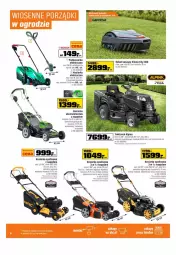 Gazetka promocyjna Obi - Gazetka OBI - Gazetka - ważna od 12.04 do 12.04.2022 - strona 6 - produkty: Top, Sok, Kosiarka spalinowa z napędem, Kosz, Warka, Robot, Kasza, Kosiarka, Traktor, Akumulator, Fa