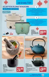 Gazetka promocyjna Aldi - Pełna oferta - Gazetka - ważna od 10.01 do 10.01.2026 - strona 21 - produkty: Ryż, Por, Gra, Garnek, Czajnik, Sitko