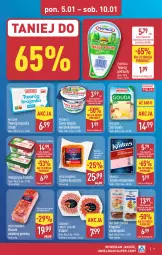 Gazetka promocyjna Aldi - Pełna oferta - Gazetka - ważna od 10.01 do 10.01.2026 - strona 7 - produkty: Serek wiejski, Krakus, Sok, Ser, Por, Salami, Twaróg, Piątnica, Szynka, Serek, Margaryna, Sport, Boczek, Twaróg półtłusty, Gouda, Klopsiki