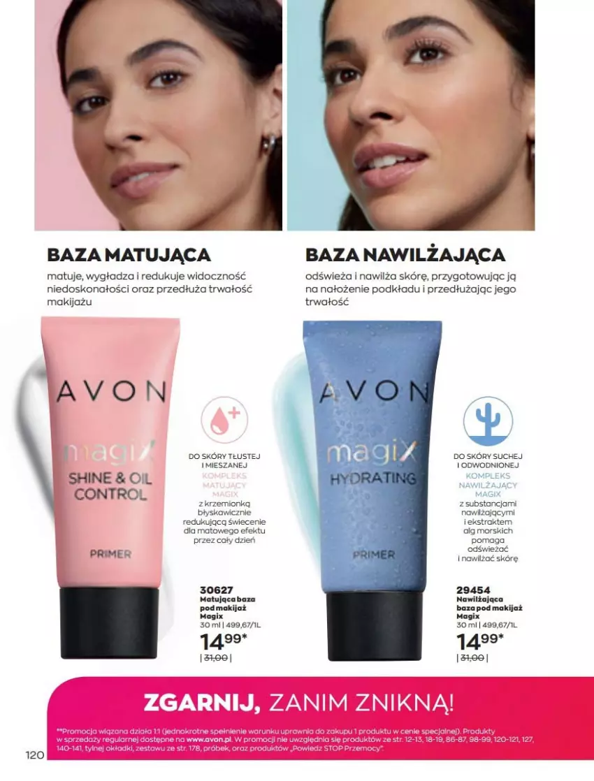 Gazetka promocyjna Avon - Katalog Avon 3/2022 kampania marzec - ważna 01.03 do 31.03.2022 - strona 120 - produkty: Control, Fa, Makijaż, Podkład