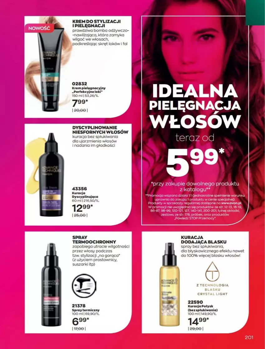 Gazetka promocyjna Avon - Katalog Avon 3/2022 kampania marzec - ważna 01.03 do 31.03.2022 - strona 201 - produkty: Fa, LG, Suszarki, Tera