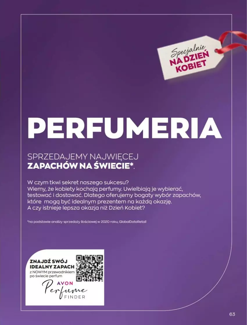 Gazetka promocyjna Avon - Katalog Avon 3/2022 kampania marzec - ważna 01.03 do 31.03.2022 - strona 63 - produkty: Koc, Kret, Perfum, Przewodnik