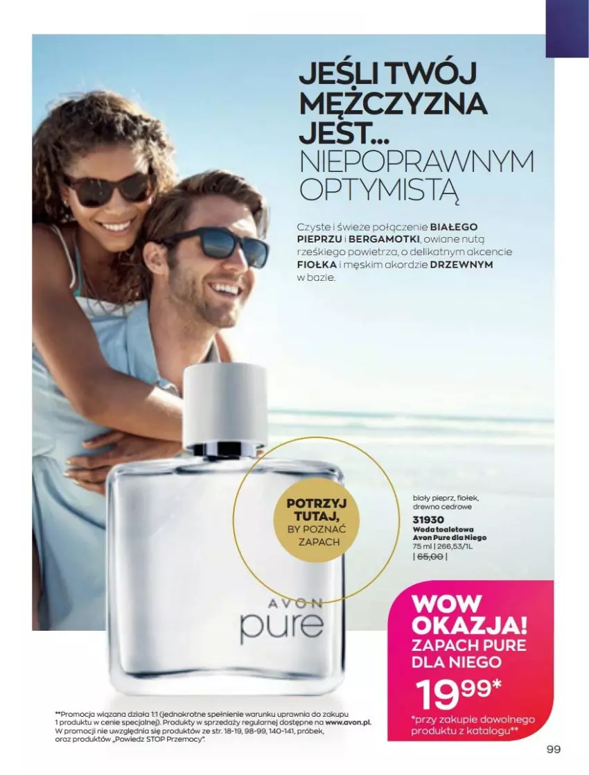 Gazetka promocyjna Avon - Katalog Avon 3/2022 kampania marzec - ważna 01.03 do 31.03.2022 - strona 99 - produkty: Pieprz, Pur, Top