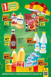 Gazetka promocyjna ABC - Gazetka - ważna od 23.07 do 23.07.2024 - strona 2 - produkty: Ketchup, Ser, Chipsy, Serek, Crunchips, Danio, Masło, Oleo, Olej, Heinz, Mleko