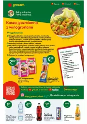 Gazetka promocyjna Groszek - Gazetka - Gazetka - ważna od 02.11 do 02.11.2021 - strona 2 - produkty: Kurczak, Ser, Gin, Gra, Kasza jęczmienna, Kuchnia, Czosnek, Primavera, Coca-Cola, Plasterki, Melvit, Przyprawy, Winogrona, Prima, Morliny, Fanta, Woda, Wino, Sprite, Kasza, Napój, Kiełbasa, Pomidory, Groszek, Pomidory krojone, Hortex, Fa