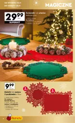 Gazetka promocyjna Biedronka - Święta - Gazetka - ważna od 23.11 do 23.11.2024 - strona 6 - produkty: Wieniec, Bieżnik, Podkład