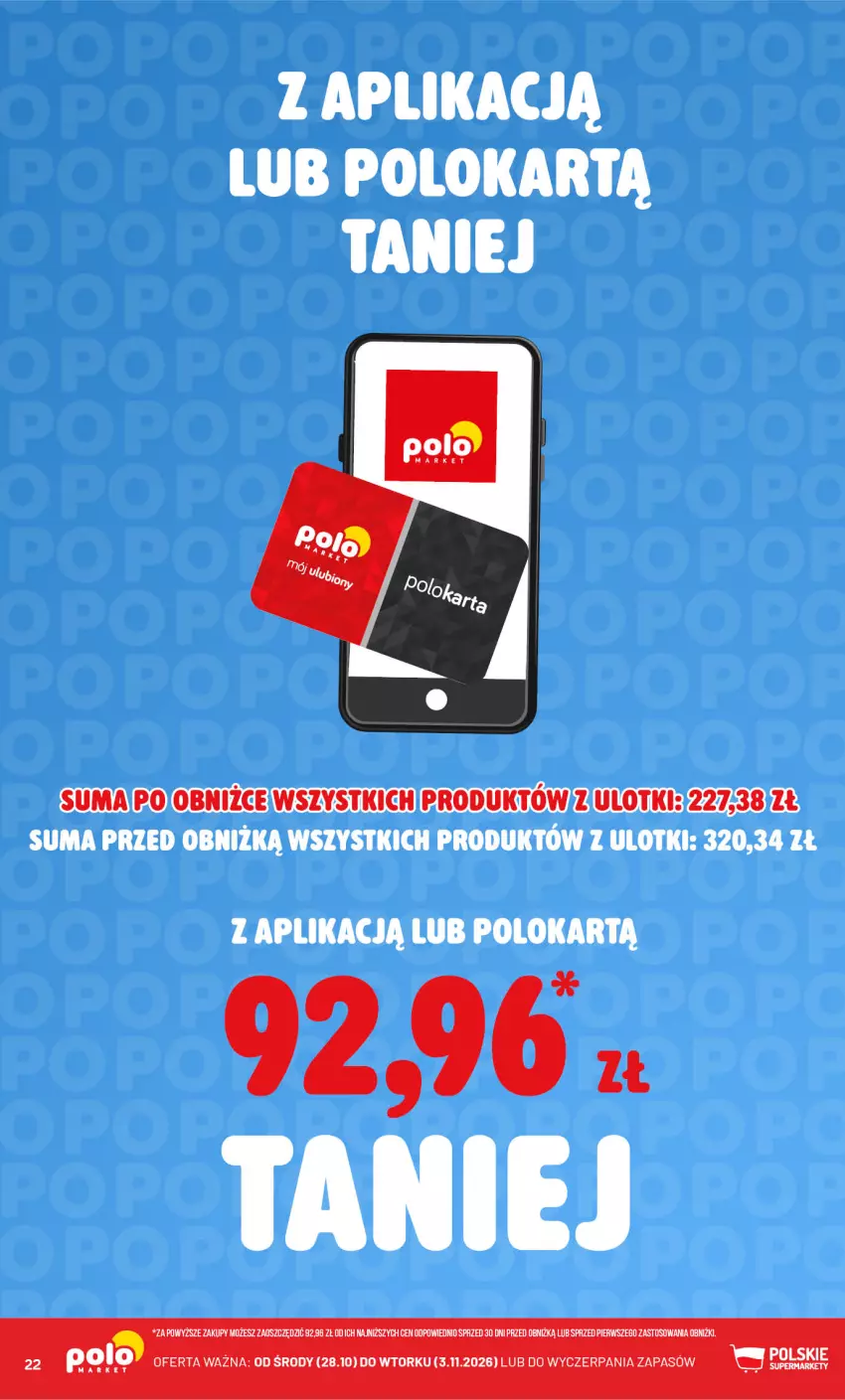 Gazetka promocyjna PoloMarket - Katalog Kupuj taniej z POLOappką - ważna 28.10 do 03.11.2026 - strona 22