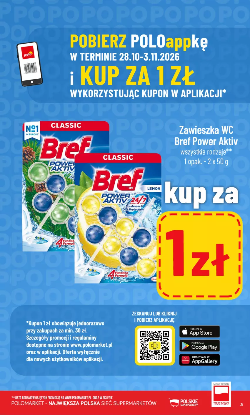 Gazetka promocyjna PoloMarket - Katalog Kupuj taniej z POLOappką - ważna 28.10 do 03.11.2026 - strona 3 - produkty: Tera