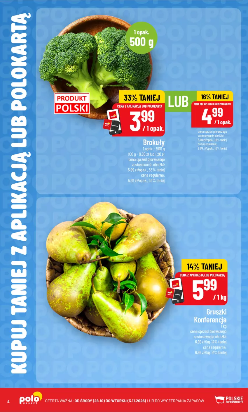 Gazetka promocyjna PoloMarket - Katalog Kupuj taniej z POLOappką - ważna 28.10 do 03.11.2026 - strona 4