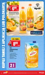 Gazetka promocyjna PoloMarket - Katalog Kupuj taniej z POLOappką - Gazetka - ważna od 03.11 do 03.11.2026 - strona 18 - produkty: Sok pomarańczowy, Sok, Ogród, Hortex