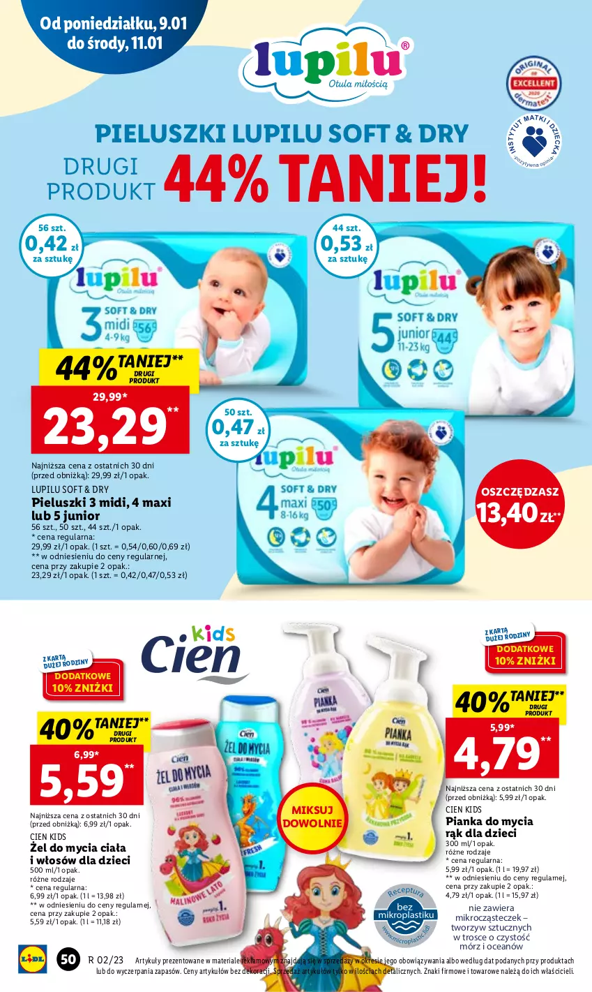 Gazetka promocyjna Lidl - GAZETKA - ważna 09.01 do 11.01.2023 - strona 54 - produkty: Dzieci