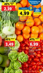 Gazetka promocyjna Lidl - GAZETKA - Gazetka - ważna od 11.01 do 11.01.2023 - strona 21 - produkty: Mandarynki, Sałat, Pomidory